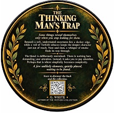 The Thinking Man's Trap Companion Blend back label